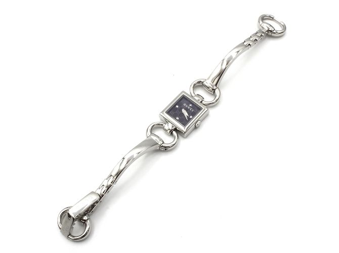 Sehr schöne Gucci-Uhr Modell 120 SST Silber - Ansicht 5