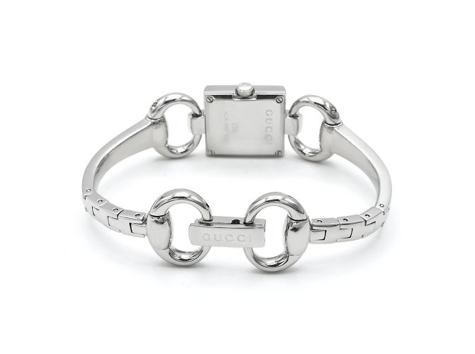 Sehr schöne Gucci-Uhr Modell 120 SST Silber - Ansicht 7