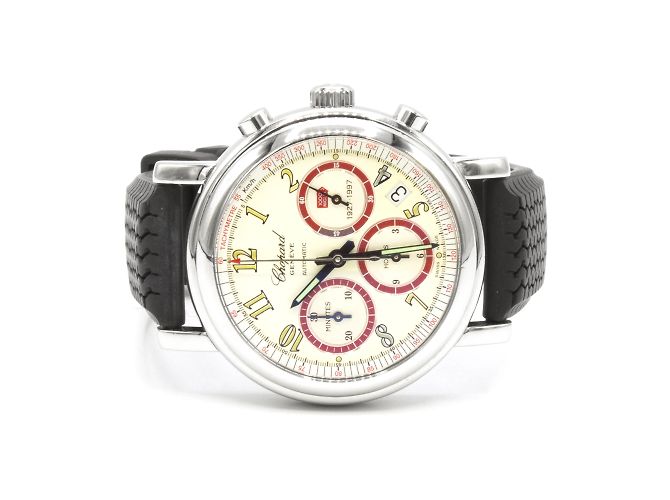 Chopard Mille Miglia watch, automatic chronograph in stainless steel, limited edition 50th anniversa - view 3