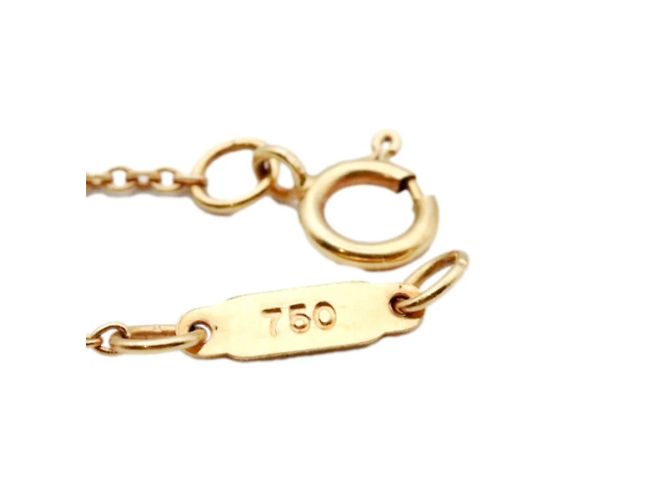 Collana Tiffany & Co in oro giallo 18 carati con zaffiro D'oro - vista 5