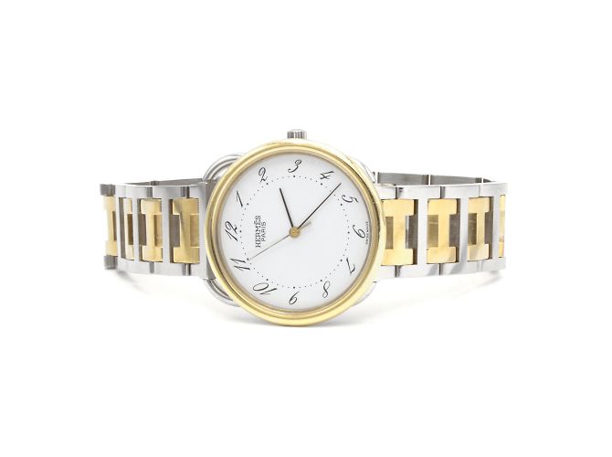 Relógio Hermès Arceau Ouro e Aço Dourado - vista 3