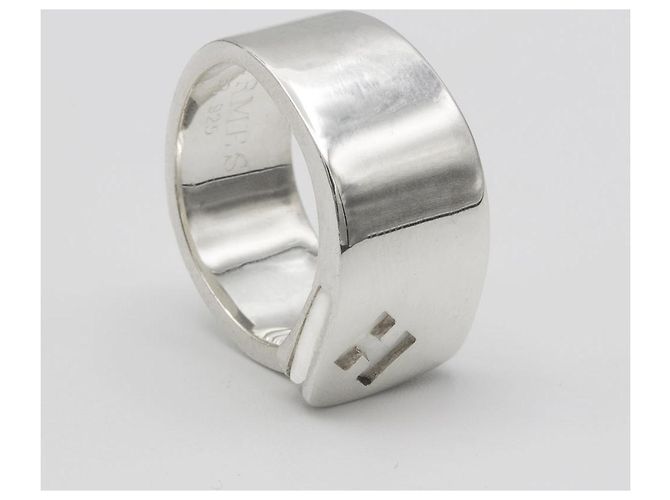 Ring Anel Candy Hermès Lovely Prata - vista 3