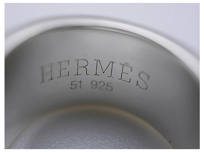 Ring Anel Candy Hermès Lovely Prata - vista 5