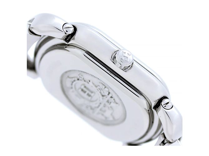 Orologio Hermès, modello Rallye RA2.210 (PM / modello piccolo) per donne. Argento - vista 5