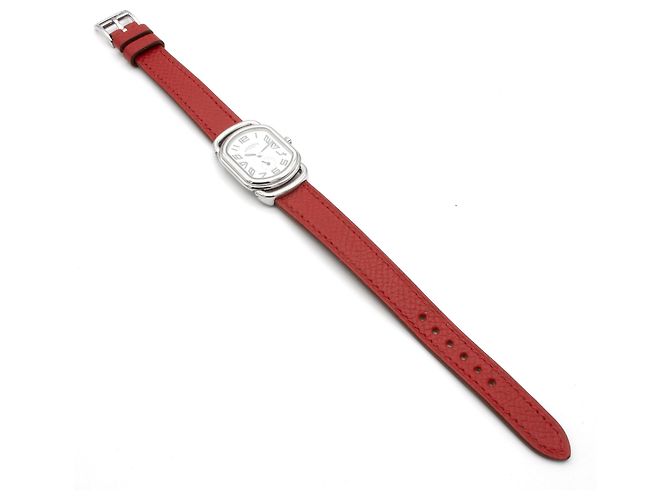 Hermès Orologio Hermes Rallye RA2.210 (PM / modello piccolo) per donne Argento - vista 4
