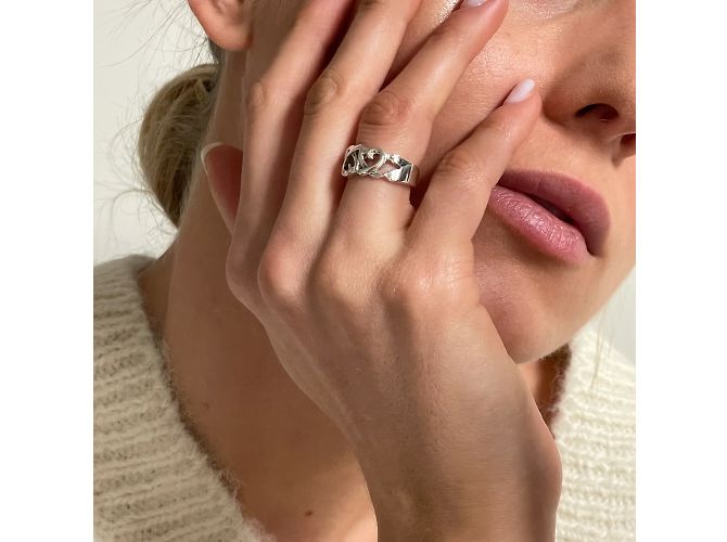 anello di Tiffany & Co. Argento - vista 4