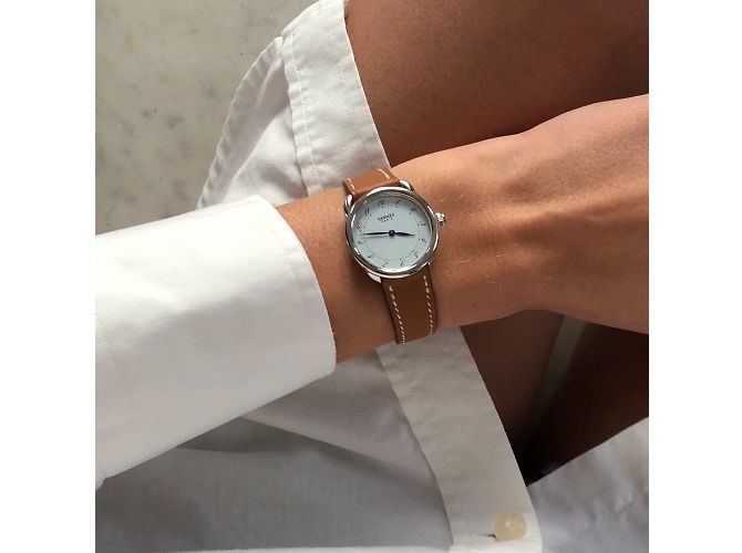 Reloj Arceau de Hermès (modelo AR5.210). Plata - vista 2