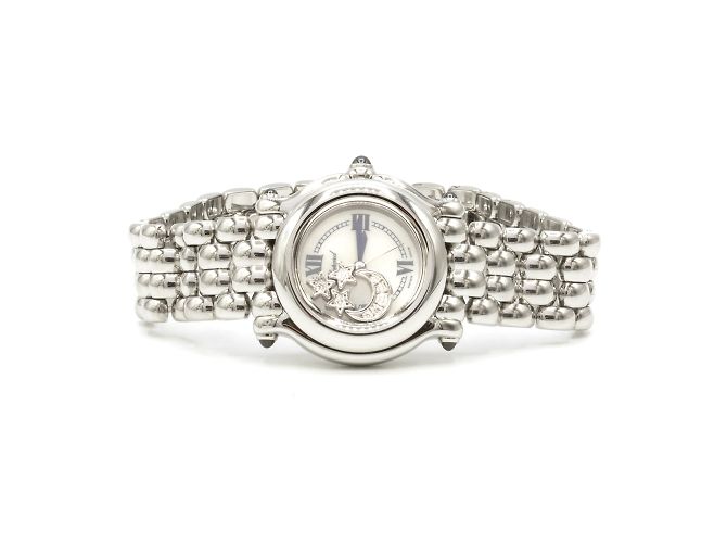 Chopard Happy Sport Uhr aus Stahl. Silber - Ansicht 3