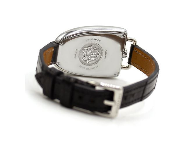 Hermès Galop Uhr (GA1.210) Silber - Ansicht 7