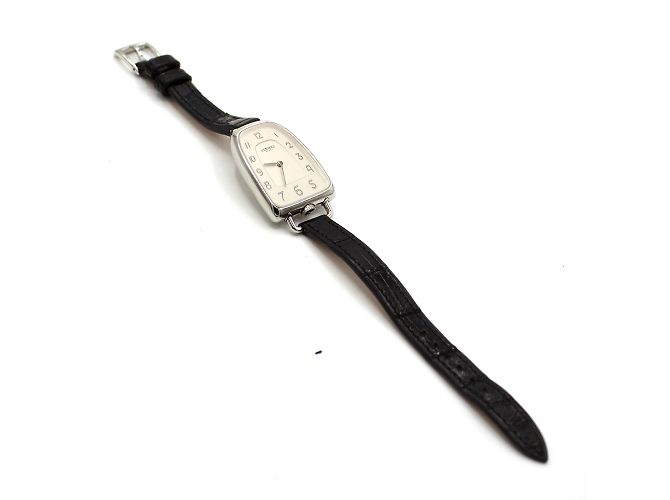 Hermès Galop Uhr (GA1.210) Silber - Ansicht 9