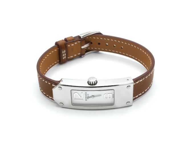Hermès Uhr Modell Kelly II. Silber - Ansicht 3