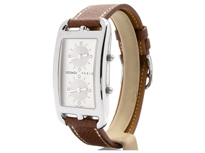 Reloj de Doble Horario Cape Cod CC3.510 de Hermès. Plata - vista 3