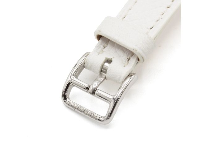 Hermès Hermes Clipper Uhr, Modell CL4.230 aus Stahl. Silber - Ansicht 5