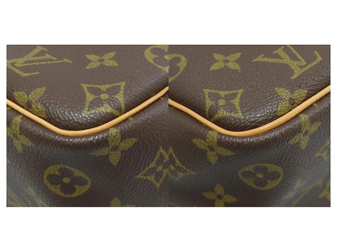 Borsa Tote Deauville Monogram Louis Vuitton Monogramma - vista 10