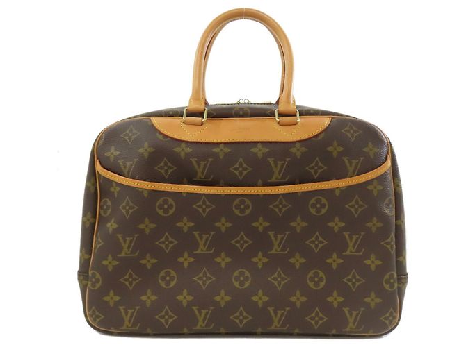 Borsa Tote Deauville Monogram Louis Vuitton Monogramma - vista 11