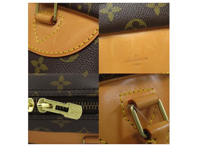 Borsa Tote Deauville Monogram Louis Vuitton Monogramma - vista 8
