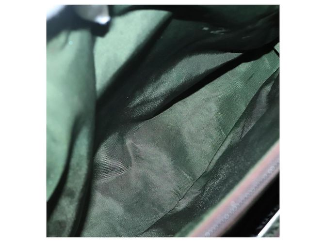 PRADA Tote Bag aus Nylon Khaki Silber authentisch bs27836 - Ansicht 25