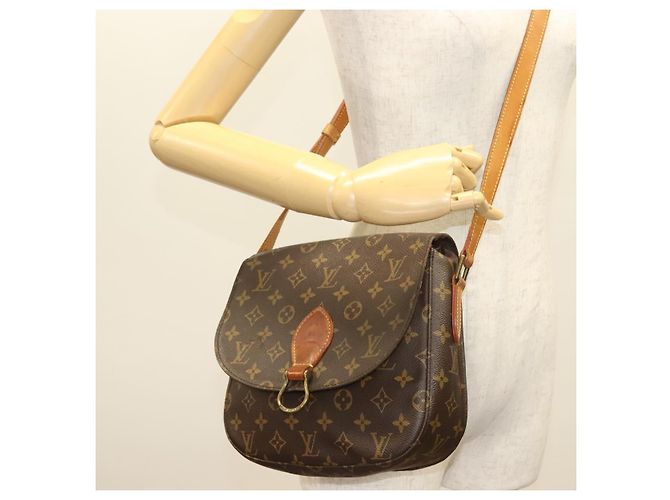 LOUIS VUITTON Borsa a Spalla Monogram Saint Cloud GM M51242 LV Auth 128627 Monogramma - vista 25