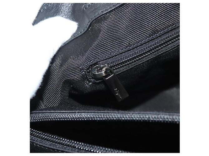 Borsa Vala in pelle verniciata nera Salvatore Ferragamo Auth 129211 - vista 22