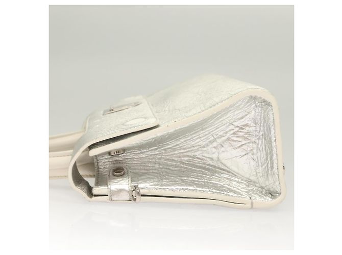 Ever Mini Handtasche aus Leder 2 in 1 Silber Auth bs27633 Christian Dior - Ansicht 4