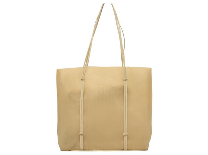 PRADA Borsa a mano in nylon beige Auth 128335 - vista 2