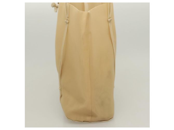 PRADA Borsa a mano in nylon beige Auth 128335 - vista 3