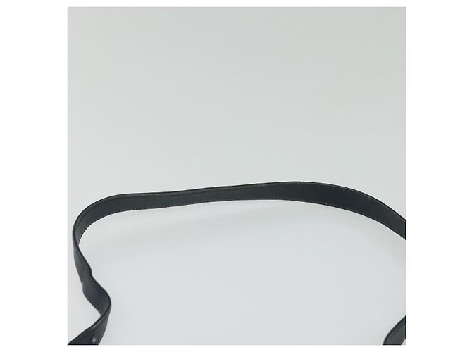 Céline Borsa a Spalla Celine C Sulky in Tela Blu Navy e Oro Auth 128714 D'oro - vista 8