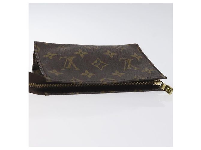 LOUIS VUITTON Poche Toilette Monogram 15 M47546 LV Auth 128417 Monogramma - vista 5