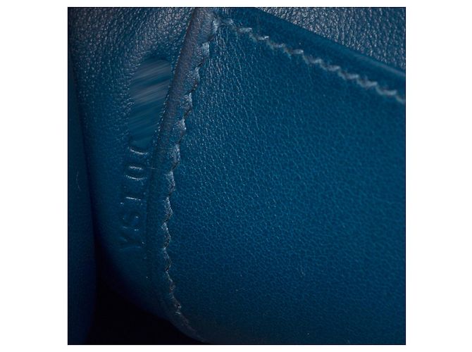 Hermès Borsa HERMES Kelly Mini in Pelle Blu - 102783 - vista 9