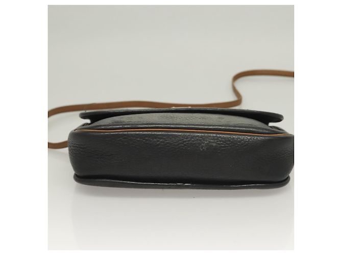 Borsa a Spalla Christian Dior in Pelle Nera e Oro Auth BA3826 Nero D'oro - vista 5