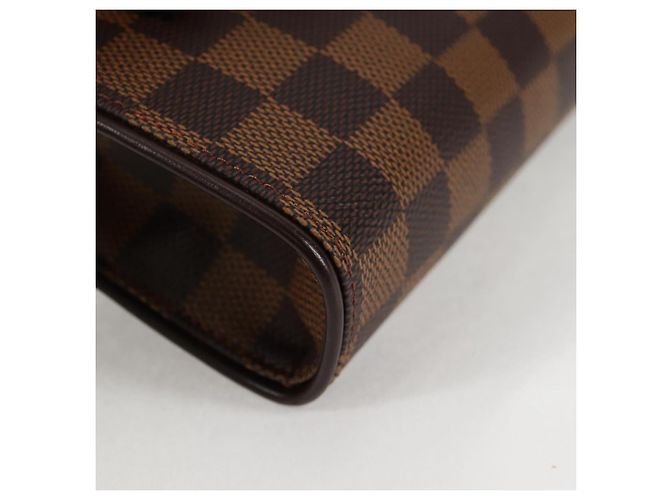 LOUIS VUITTON Borsa a Vita Pochette Florentine Damier Ebene N51856 LV Auth 131472V - vista 15