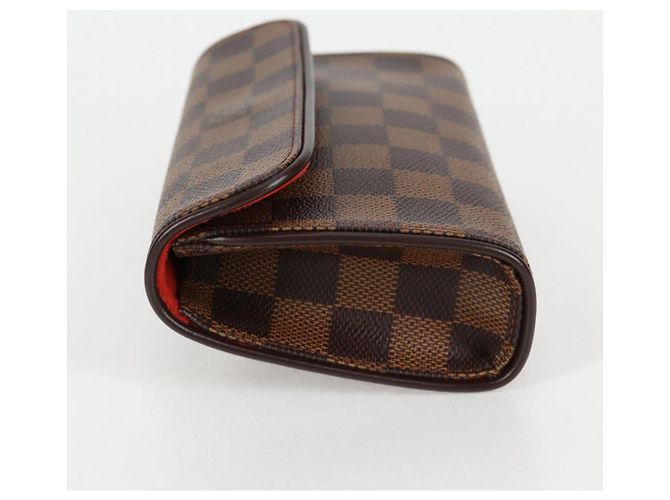 LOUIS VUITTON Borsa a Vita Pochette Florentine Damier Ebene N51856 LV Auth 131472V - vista 3