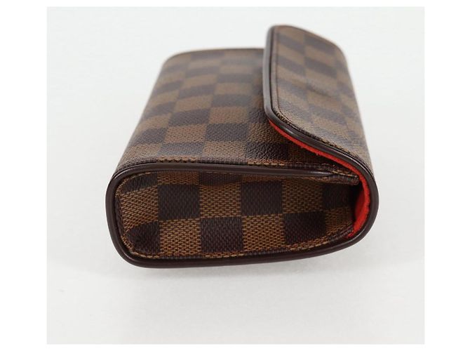 LOUIS VUITTON Borsa a Vita Pochette Florentine Damier Ebene N51856 LV Auth 131472V - vista 4