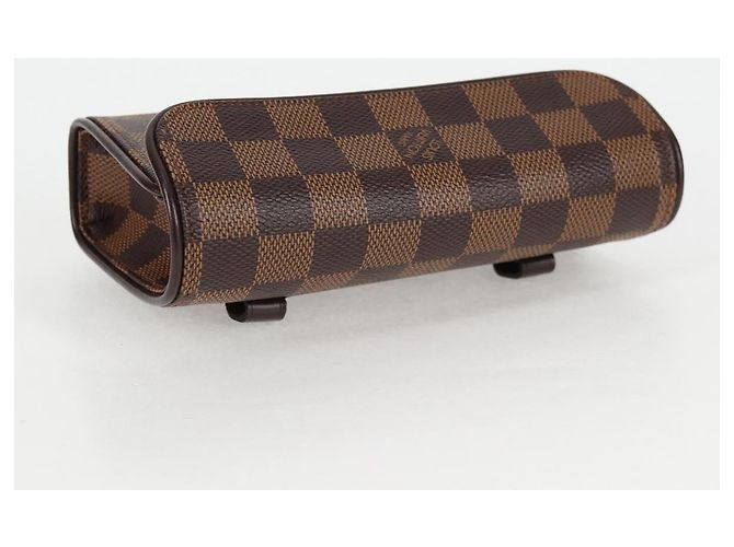 LOUIS VUITTON Borsa a Vita Pochette Florentine Damier Ebene N51856 LV Auth 131472V - vista 5