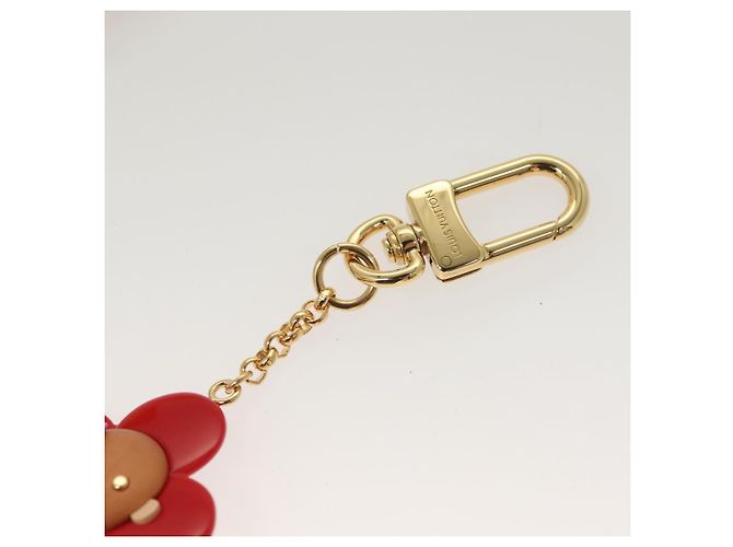 LOUIS VUITTON Monogram Vivienne Amour Charm Rot M02349 LV Auth 127325M - Ansicht 6
