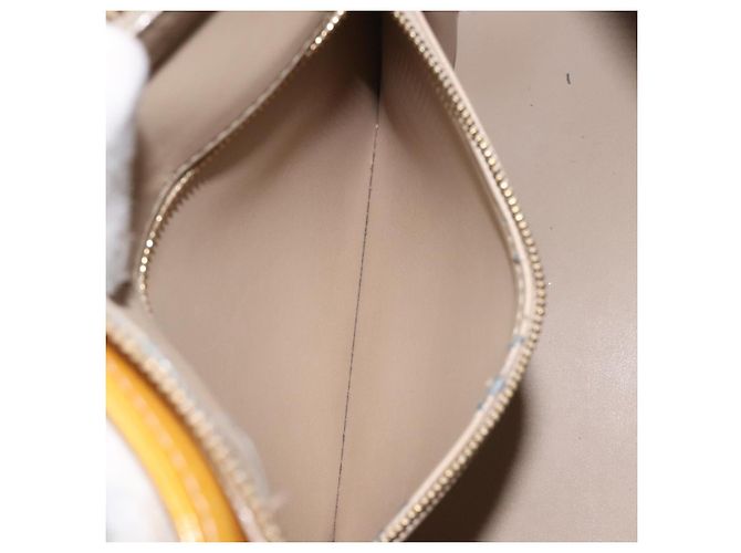 LOUIS VUITTON Borsa a Mano Houston Monogram Vernis Beige M91004 LV Auth 128358 - vista 21