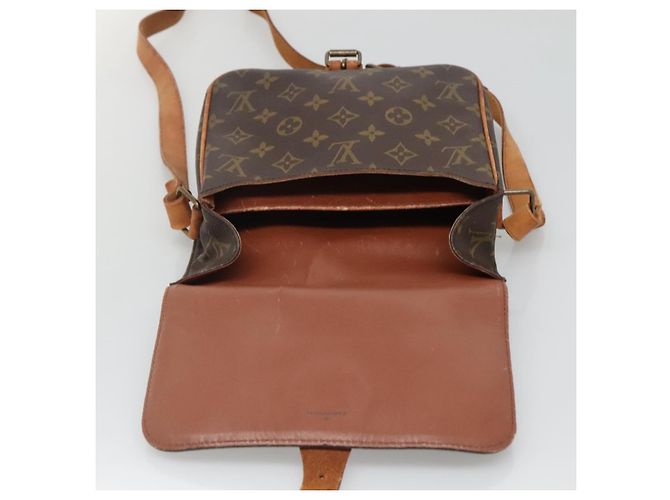 LOUIS VUITTON Borsa a Spalla Monogram Cartouchiere MM M51253 LV Auth ep9444 Monogramma - vista 19