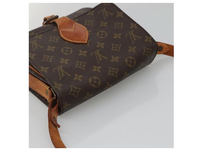 LOUIS VUITTON Borsa a Spalla Monogram Cartouchiere MM M51253 LV Auth ep9444 Monogramma - vista 6