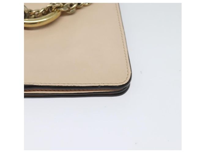Chloé Borsa a mano Chloe Fay in pelle 2 in 1 rosa oro Auth BA3740 D'oro - vista 15