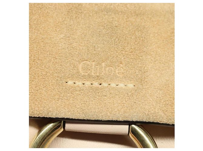 Chloé Borsa a mano Chloe Fay in pelle 2 in 1 rosa oro Auth BA3740 D'oro - vista 18