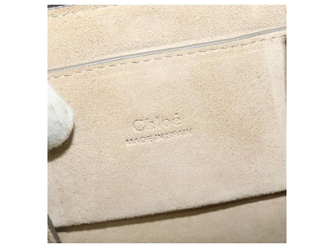 Chloé Borsa a mano Chloe Fay in pelle 2 in 1 rosa oro Auth BA3740 D'oro - vista 19