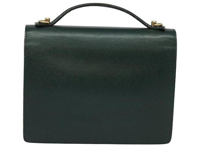LOUIS VUITTON Borsa a Mano Taiga Monceau 28 Epicea M32064 LV Auth 129881 - vista 2
