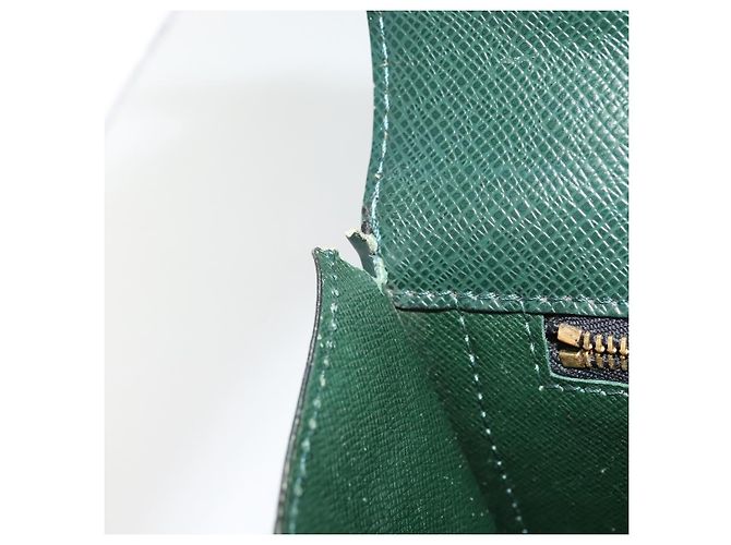 LOUIS VUITTON Borsa a Mano Taiga Monceau 28 Epicea M32064 LV Auth 129881 - vista 9