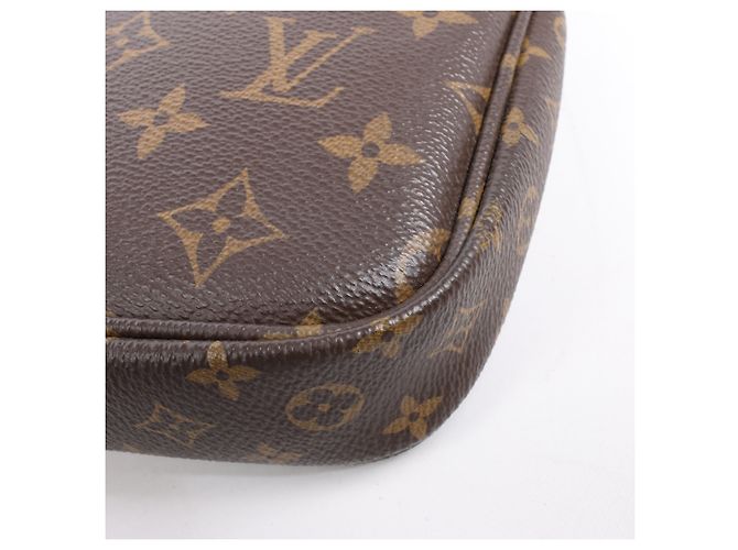 Borsa a tracolla Multi Pochette Accessoires Monogram Louis Vuitton Marrone - vista 10