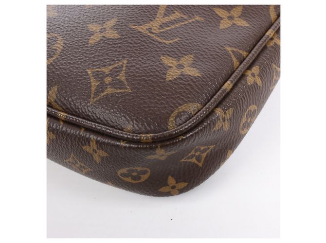 Borsa a tracolla Multi Pochette Accessoires Monogram Louis Vuitton Marrone - vista 7