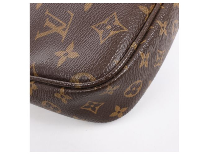 Borsa a tracolla Multi Pochette Accessoires Monogram Louis Vuitton Marrone - vista 8