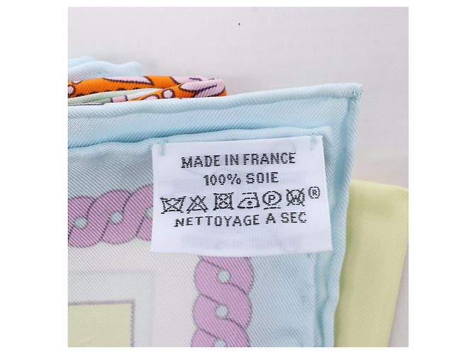 Hermès Bufanda de seda 100% Carré 90 "LA BERLINE BAYADERE" Multicolor - vista 2