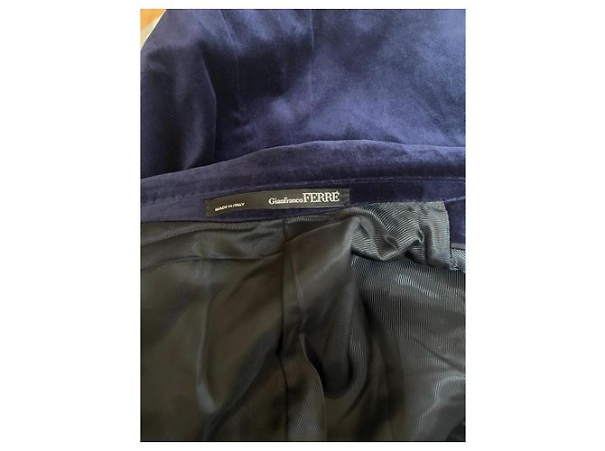 Gianfranco Ferre Vintage Blazer Gianfranco Ferre Blu - vista 10