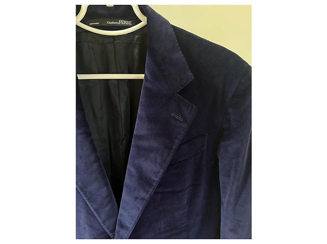 Gianfranco Ferre Vintage Blazer Gianfranco Ferre Blu - vista 4