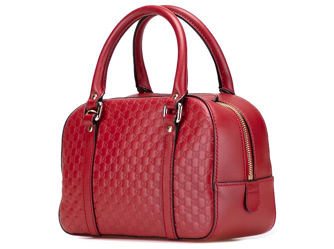 Borsa a tracolla piccola Bree Microguccissima rossa di Gucci Rosso - Ansicht 2